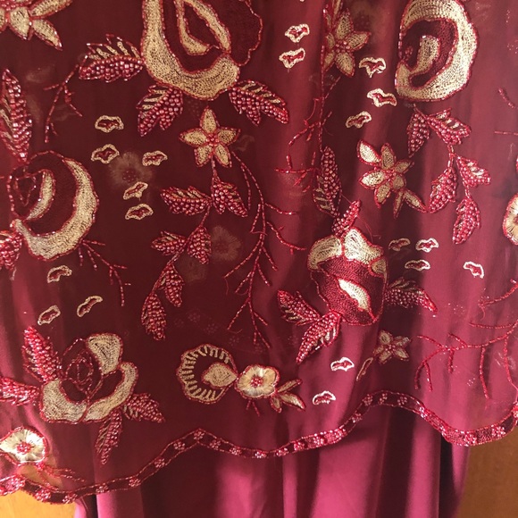 Mother of the Bride/Formal Dress with Beaded Jacket - Picture 5 of 8